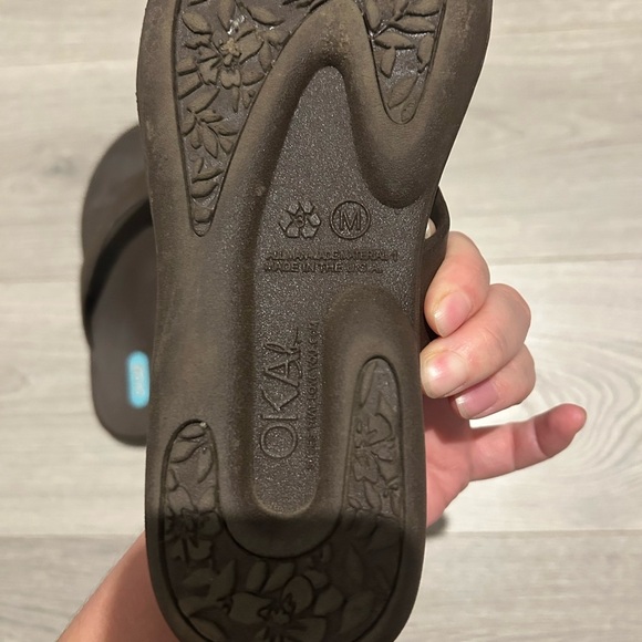 OKA.B Dark Brown Sandals - Picture 2 of 2